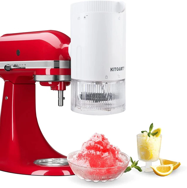 Shave Ice Attachment for Kitchenaid Stand Mixers, Ice Shaver Attachment, Snow