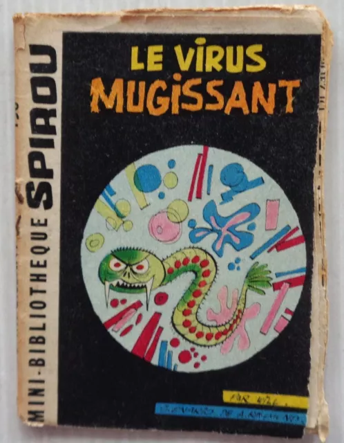 Mini Story No 156 The Virus Bellowing Spirou No 1300 Will 1963