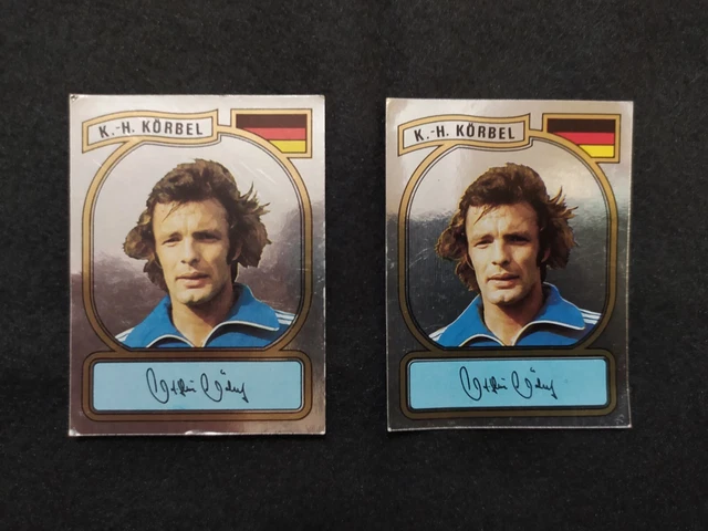 Panini Fussball 81 Nationalspieler 1981 Konvolut 4