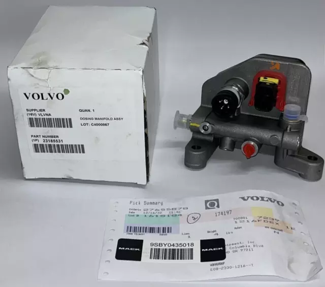 Volvo OEM 23185531 Dosing Module AHI 23185531 Volvo D13