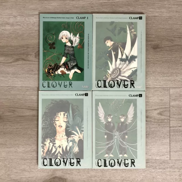 clover manga komplett band 1-4 deutsch clamp