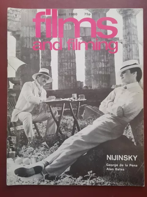 Films and Filming Movie Magazine Apr 1980 - Hijinsky - Alan Bates #B1758