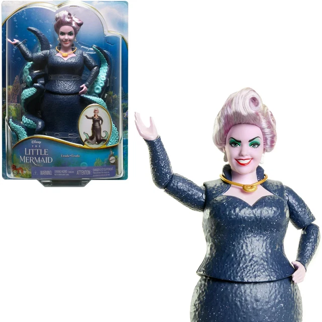 DISNEY LITTLE MERMAID Live Action Movie URSULA DOLL Melissa McCarthy 
