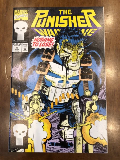 Marvel Comics Punisher: War Zone Issues #5-9 (1992) Romita Art Excellent Copies