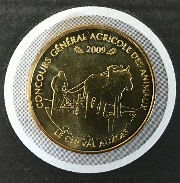 Monnaie De Paris Medaille Jeton Touristique Evm Mdp Concours Agricole 2009