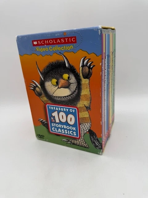 SCHOLASTIC TREASURY OF 100 Storybook Classics (DVD, 2008, 16-Disc