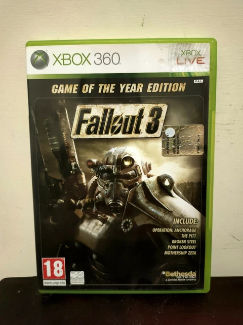 Fallout 3 Game Of The Year Edition Microsoft Xbox 360