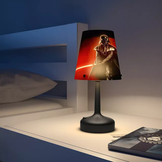 NUEVO PHILIPS Star Wars Darth Vader Mini Lámpara de Mesa Lámpara LED 718893016