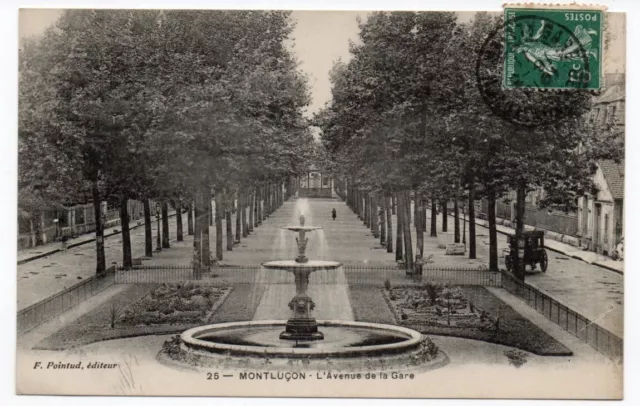 montluçon l'avenue de la gare