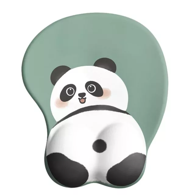 Cute Wrist Support Panda Mice Pad Comfortable Mouse Pad  Typing and Pain Relief