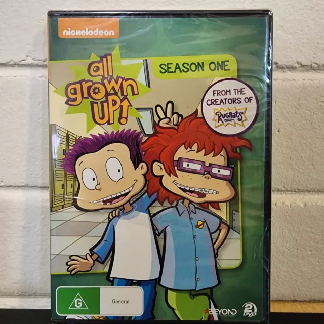 All Grown Up: Season 1 DVD 2-Disc Brand New & Sealed 2003 Rugrats R4 NTSC