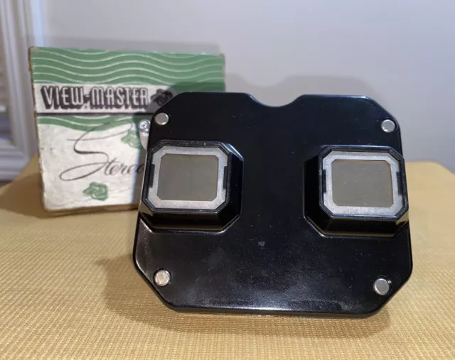 Vintage Bakelite Sawyer 3D View-Master Stereoscope Only With Box