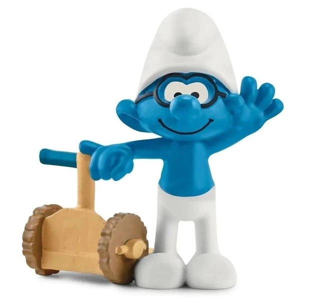 Modellino Action figure statua modellino   schleich PUFFO CON MONOPATTINO ELE...