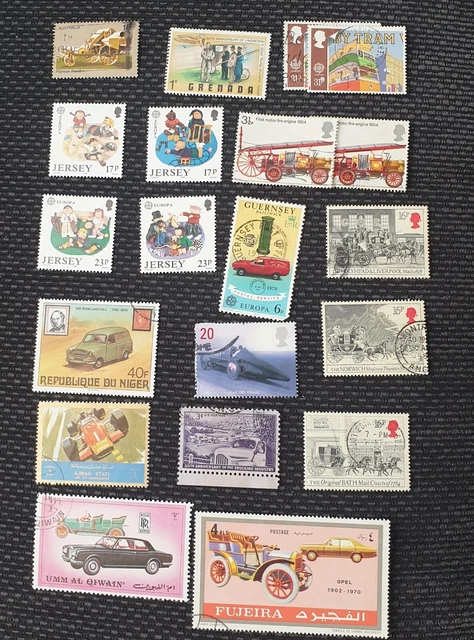 FRANCOBOLLI, AUTO VECCHIE/AUTO D'epoca, Nicaragua Set Completo Timbrato 235651710837 - Foto 8