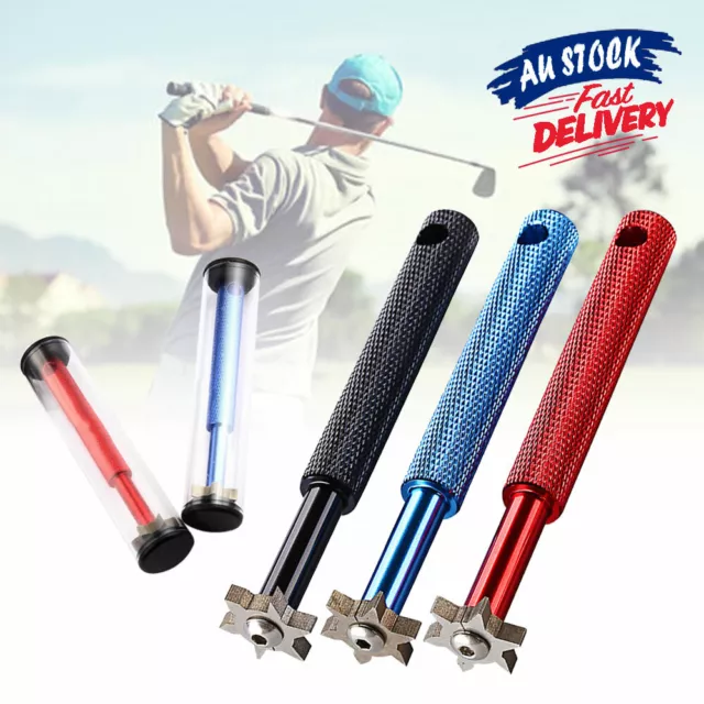 Golf Groove Cleaner Cleaning Tool Groove Sharpener Iron Wedge Club