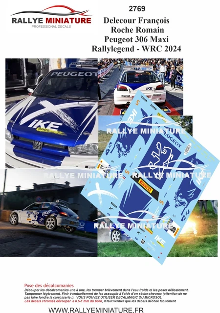 PEUGEOT 306 MAXI version nuit 1:18 Otto emballage d'origine Monte-Carlo