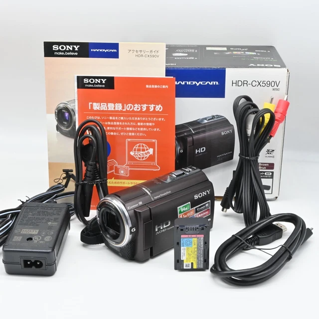 SONY HDR-CX590V ハンディカム HDR-CX590V | デジタルビデオカメラ Handycam ハンディカム | ソニー