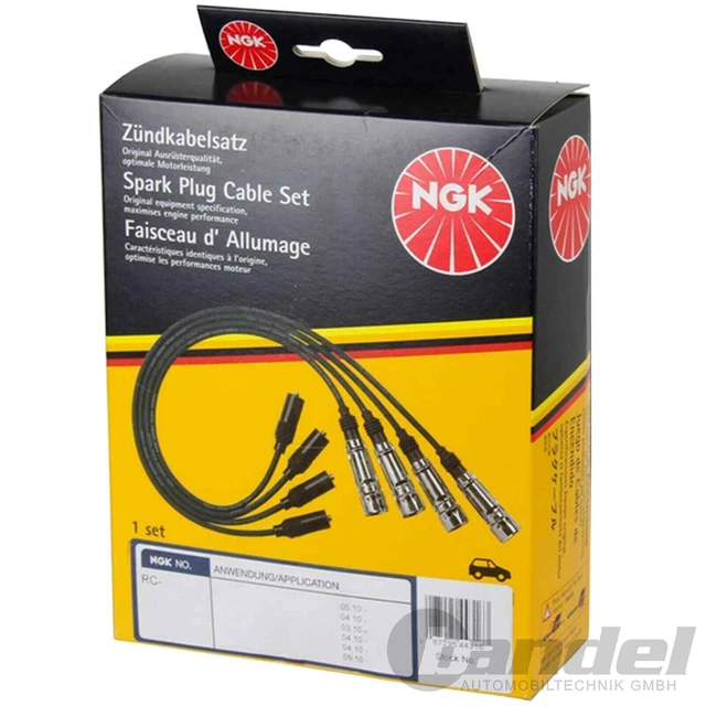 Kit De Câbles D'allumage NGK 2587 - Compatible Renault 5, 12, 15, 17 Etc. (réf. 7700590752) - 4
