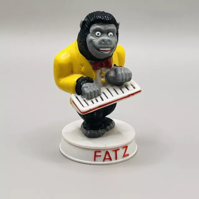 RARE: 1986 Showbiz Pizza “FATZ GERONIMO” Rock-Afire Explosion 3" PVC Figure Toy
