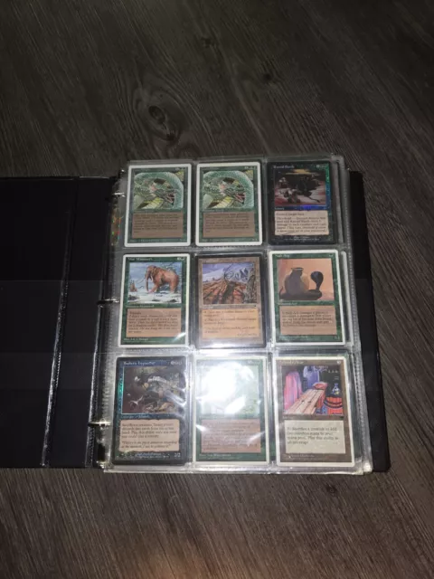 Massive Vintage Magic The Gathering: MTG Card Collection Binder Lot!!