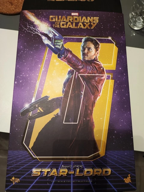 Figurine Hot Toys Star-Lord Les Gardiens De La Galaxie 2 - Échelle 1/6 Deluxe - Neuf JP