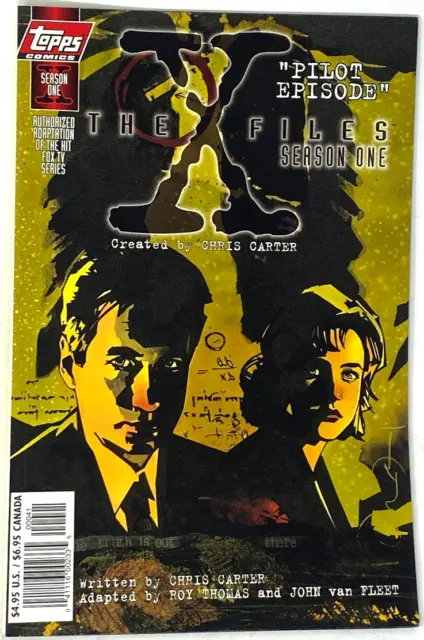 The X-Files - Pilot Episode by Chris Carter - topps Comics