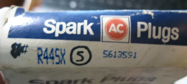 NOS ACDelco R445SX GM 5613591 Spark Plugs ACNITER BOX OF 5 ***MADE IN USA***