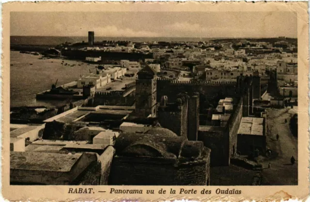 CPA AK RABAT Panorama seen from the Porte des Oudaias MOROC (824771)