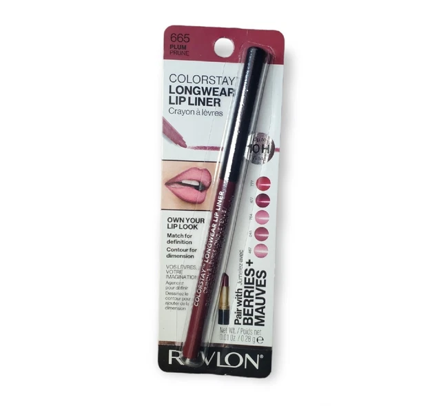 LIP LINER BY Revlon, Colorstay with BuiltinSharpener Longwear 665