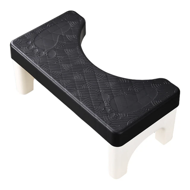 Marchepied Toilette Ergonomique Pour Enfant Et Adulte - Tabouret WC Antidérapant, Pliable - Salle De Bain, Cuisine