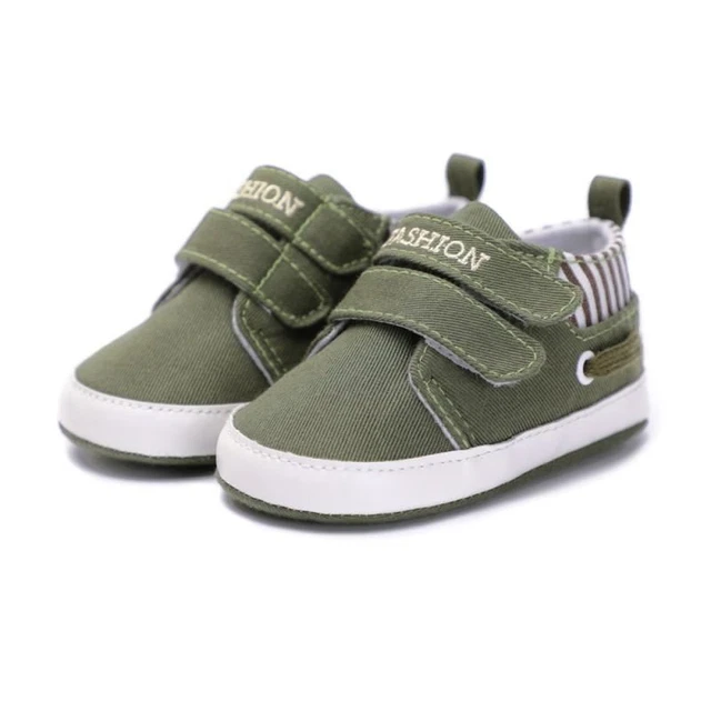 Bambino Scarpe di Tela Due Cinturino Neonati Moda Primo Walker