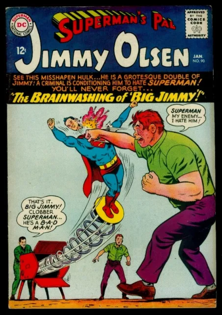 DC Comics Superman's Pal JIMMY OLSEN #90 Big Jimmy FN+ 6.5