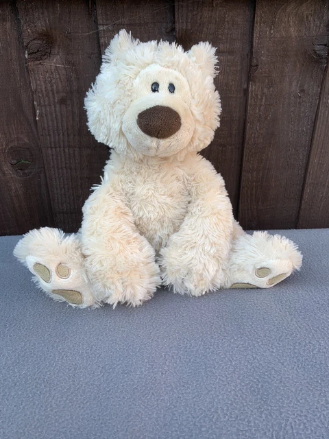GUND PHILBIN BEIGE Teddy Bear Stuffed Animal 13" 33cm Soft Plush Toy £ ...