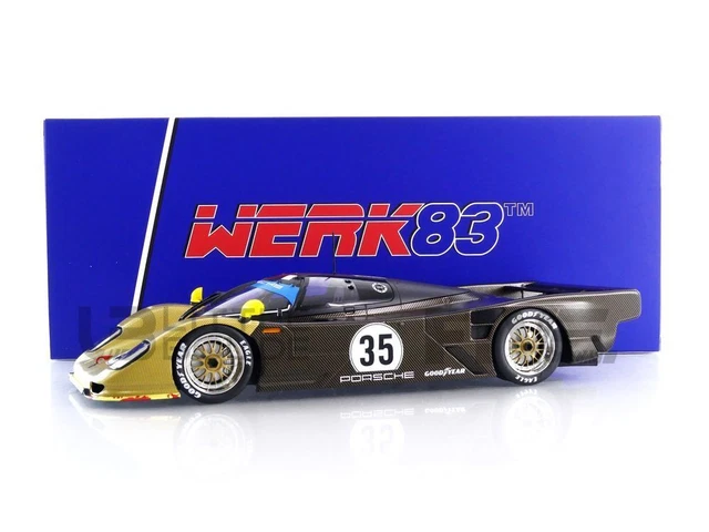Modèle Réduit 1/18 Porsche 962 - Vainqueur Des 24h Du Mans 1994 - Collection Voiture De Course