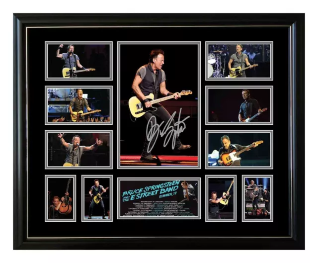 Bruce Springsteen 2017 Australia Tour Signed Limited Edition Framed Memorabilia 3