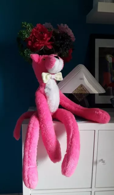 "PANTERA ROSA", "The Pinc Panter" peluche vintage, altezza 70 cm.