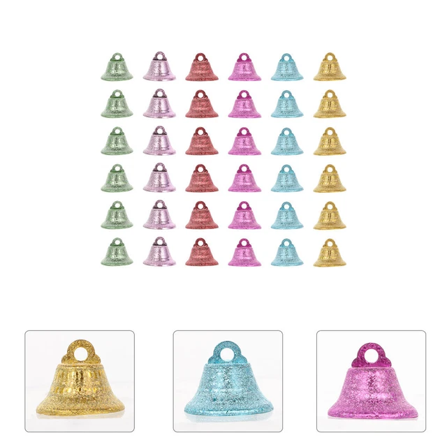 40 stücke DIY Weihnachten Anhänger Weihnachtsbaum Bell Ornamente Haustiere dekor