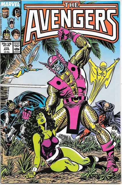 The Avengers Comic Book #278 Marvel Comics 1987 VERY FINE/NEAR MINT NEW UNREAD