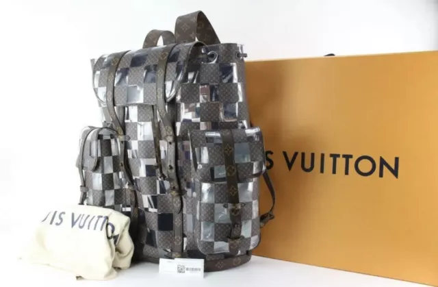 LOUIS VUITTON VIRGIL Abloh Christopher GM Backpack Bag White $6,200.00 -  PicClick