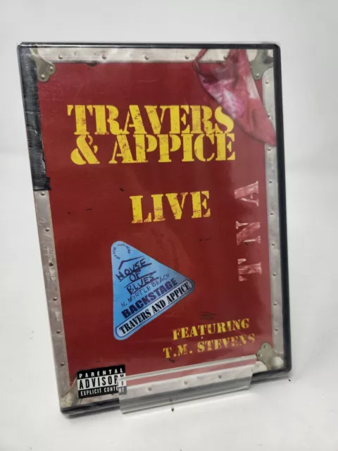 Pat Travers & Carmine Appice Live House of Blues DVD 2005 Rare Concert New Seal