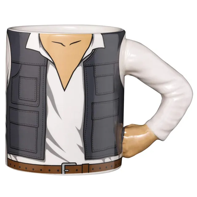 Star Wars Han Solo 3D Arm Tasse Kaffee Becher Keramik Kaffeetasse / 330ml