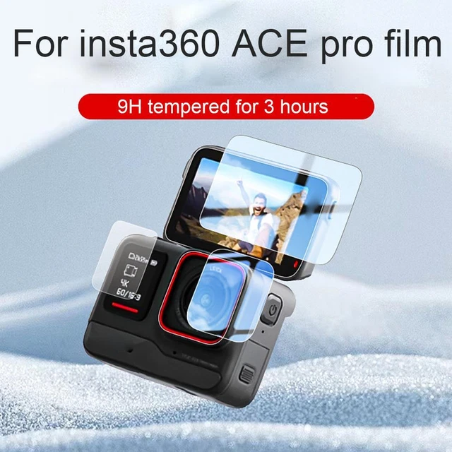 Tempered Glass Screen Protector For Insta360 Ace Pro Lens Protective Film FR