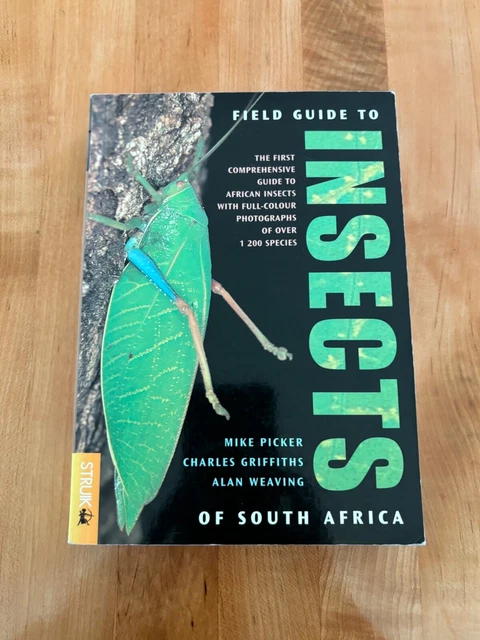 FIELD GUIDE TO Insects of South Africa: Biodiversity, Paperback £15.94 ...