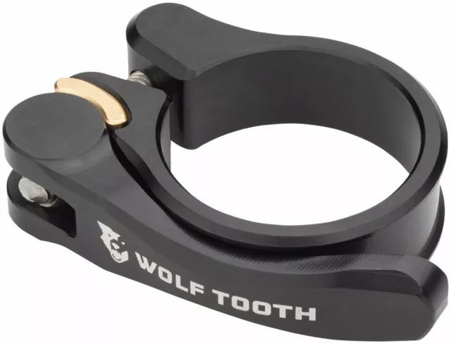 Wolf Tooth QR Quick Release Seatpost Clamp | 31.8mm | Black