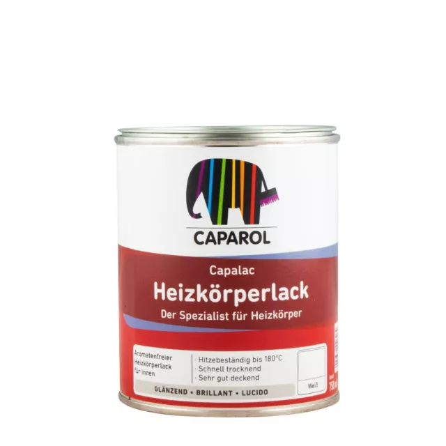 Caparol Capalac Heizkörperlack Weiß 750 ml