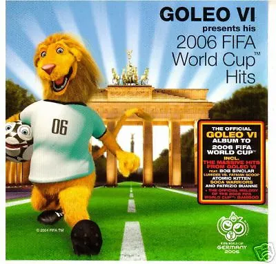 Rare-Goleo VI - 2006 Fifa World Cup Hits-Official Soundtrack-[5261]-12 Track-CD