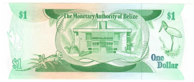 Belize 1 Dollar 1980 UNC 2