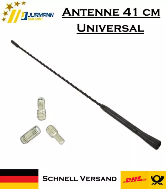 Universal 41 cm Dach Autoantenne AM FM GPS mit 3 Adapter - Toyota Corolla, Yaris