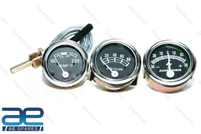 For Ford Tractor 2N 8N 9N NAA 601 70 801 901 Amp Oil Temp Gauge Set 25.50 ECs