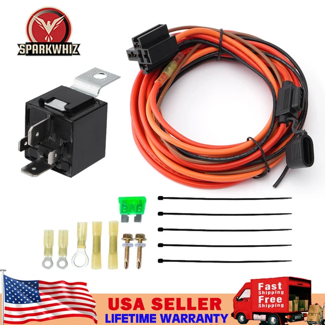 ELECTRIC FUEL PUMP Relay Kit Fuel Pump Wiring Harness Kit Relay Bypass